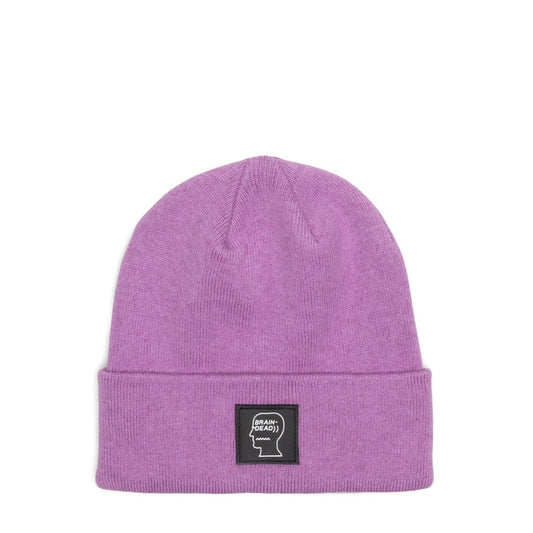 Brain Dead Headwear LAVENDER / O/S LOGO HEAD WOOL BEANIE