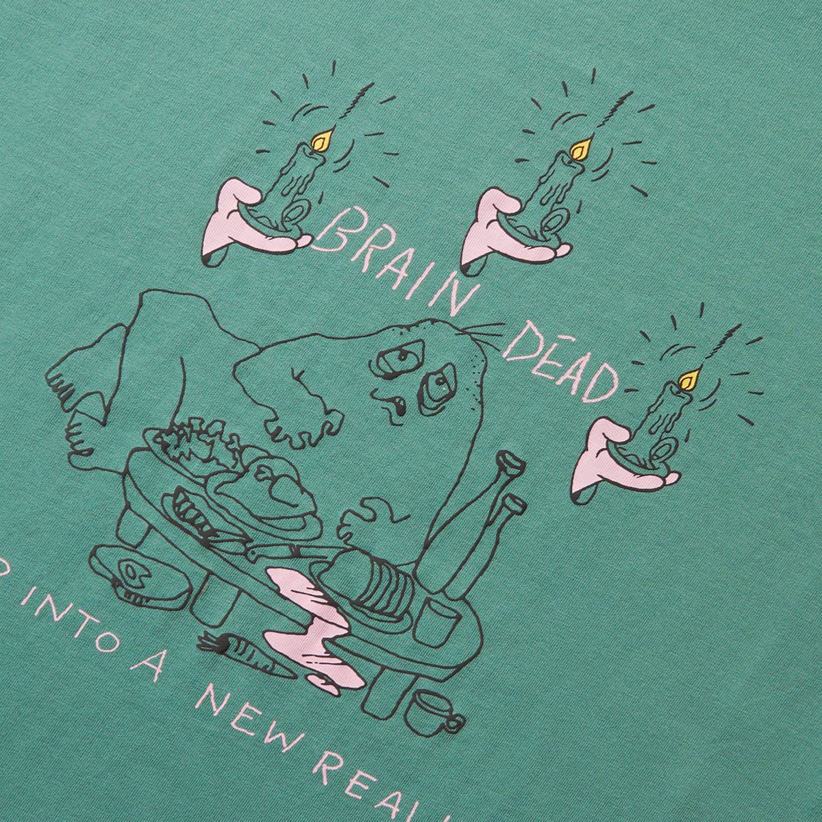 Brain Dead T-Shirts NEW REALITY T-SHIRT