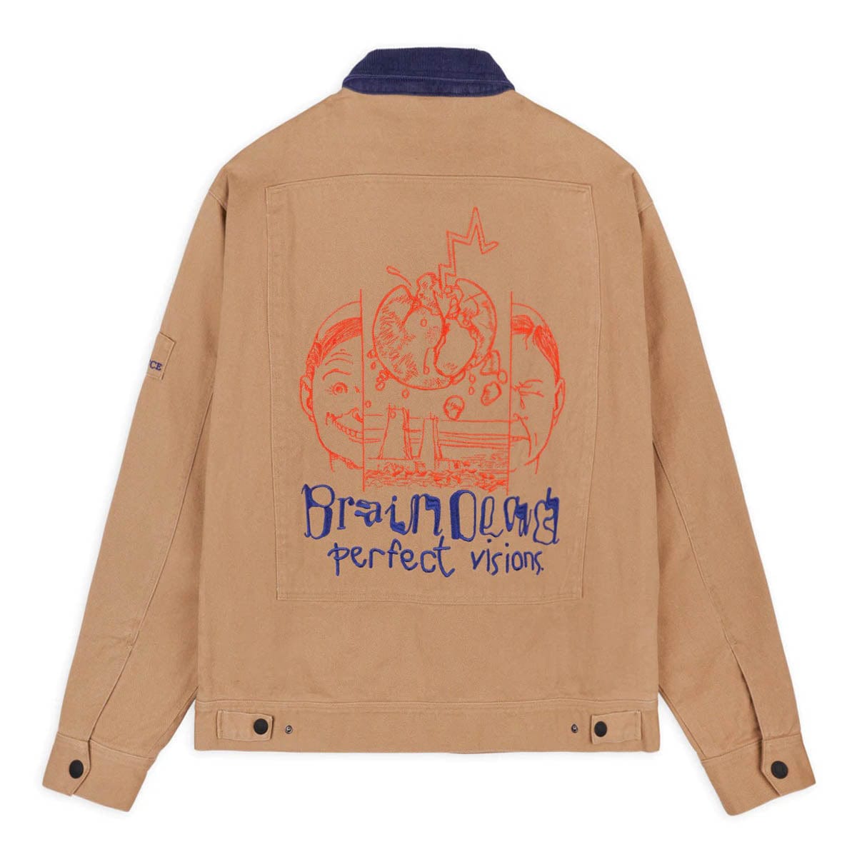 Brain Dead Outerwear PERFECT VISIONS TRUCKER JACKET