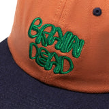 Brain Dead Headwear ORANGE / O/S PLATO WOOL 6 PANEL CAP