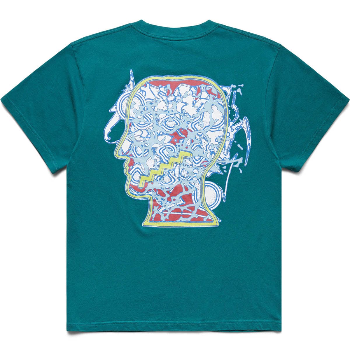 Brain Dead PSYCHOSIS T-SHIRT FOREST GREEN