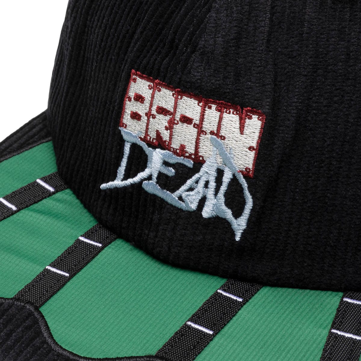 Brain Dead Headwear BLACK / O/S SLUDGE TWILL 6 PANEL CAP