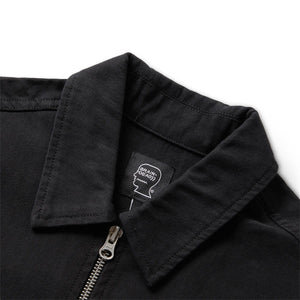 STARWALKER ZIP FRONT SHIRT BLACK | Bodega