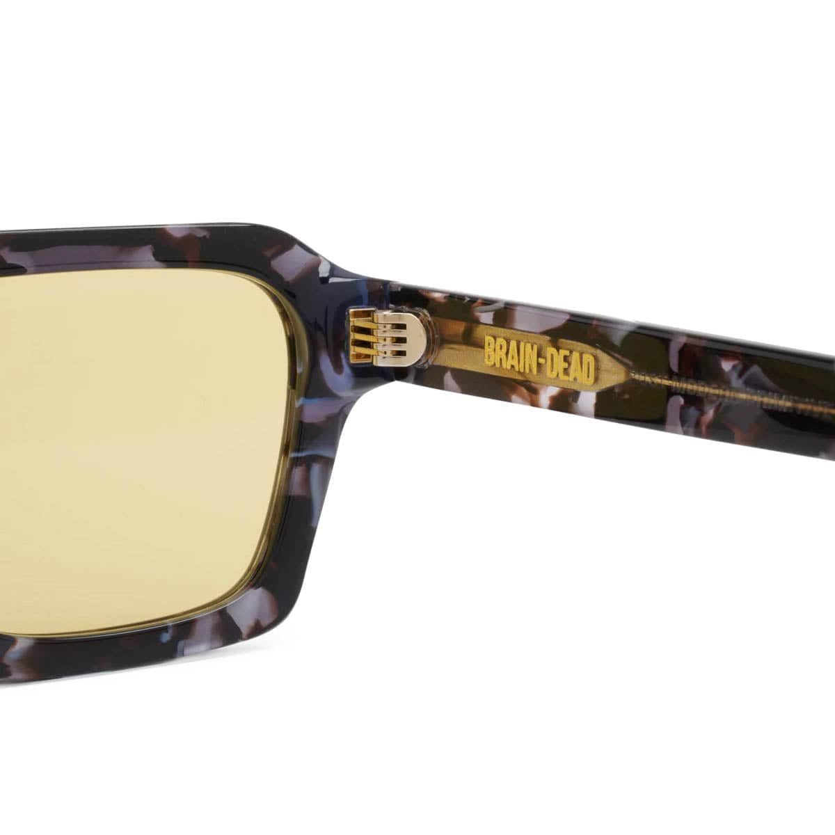 Brain Dead Sunglasses TRIPLE YELLOW / O/S STAUNTON SUNGLASSES