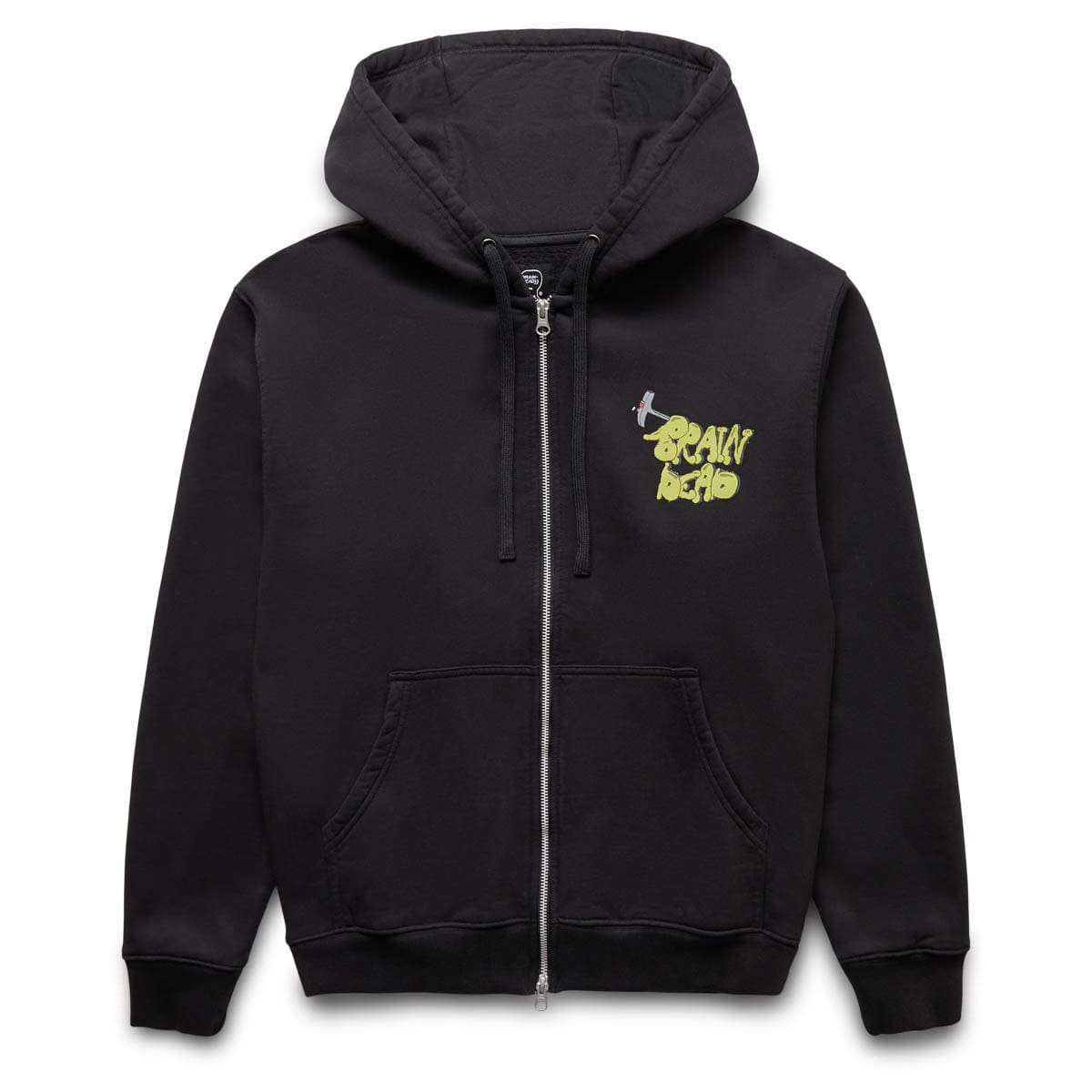 Brain Dead Hoodies & Sweatshirts STONED HEAD ZIP HOODED SWEATSHIRT