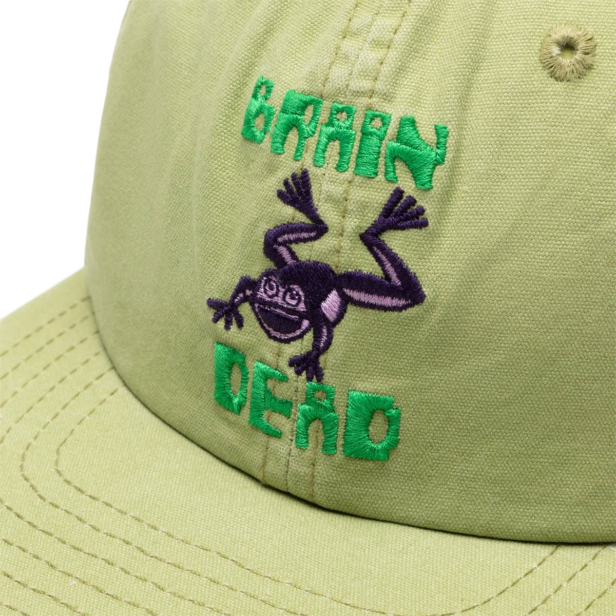 Brain Dead Headwear APPLE / O/S TOADMAN 6 PANEL CAP