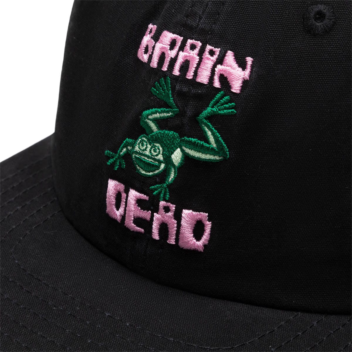 Brain Dead Headwear BLACK / O/S TOADMAN 6 PANEL CAP