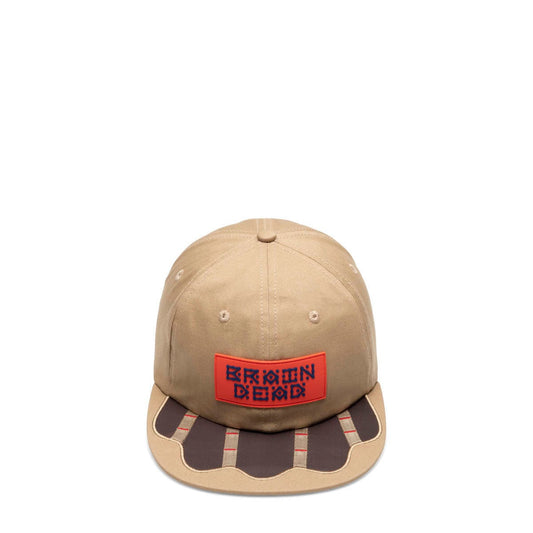 Brain Dead Headwear KHAKI / O/S UFO TWILL SIX PANEL HAT