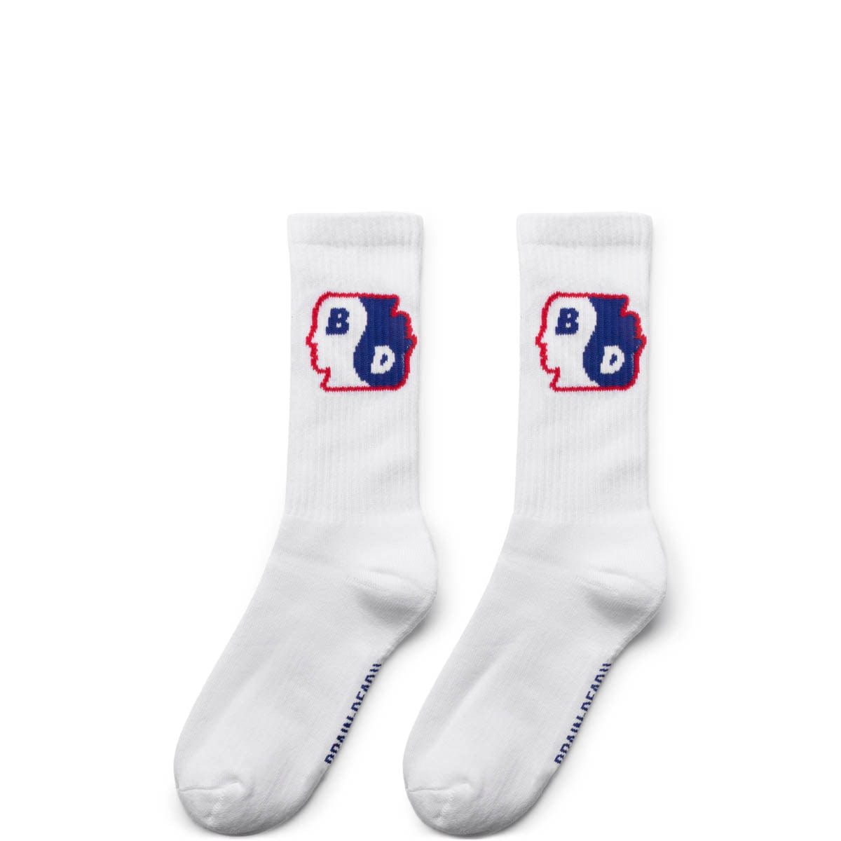 Brain Dead Socks WHITE / O/S YIN YANG SOCK