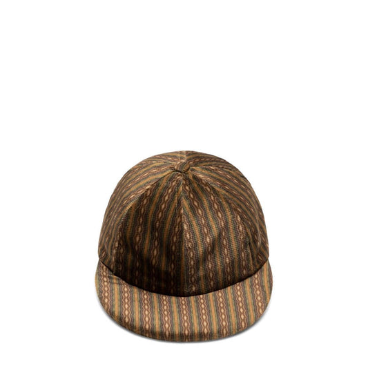 Bricks & Wood Headwear OLIVE/MUSTARD STRIPES / O/S BALLCAP