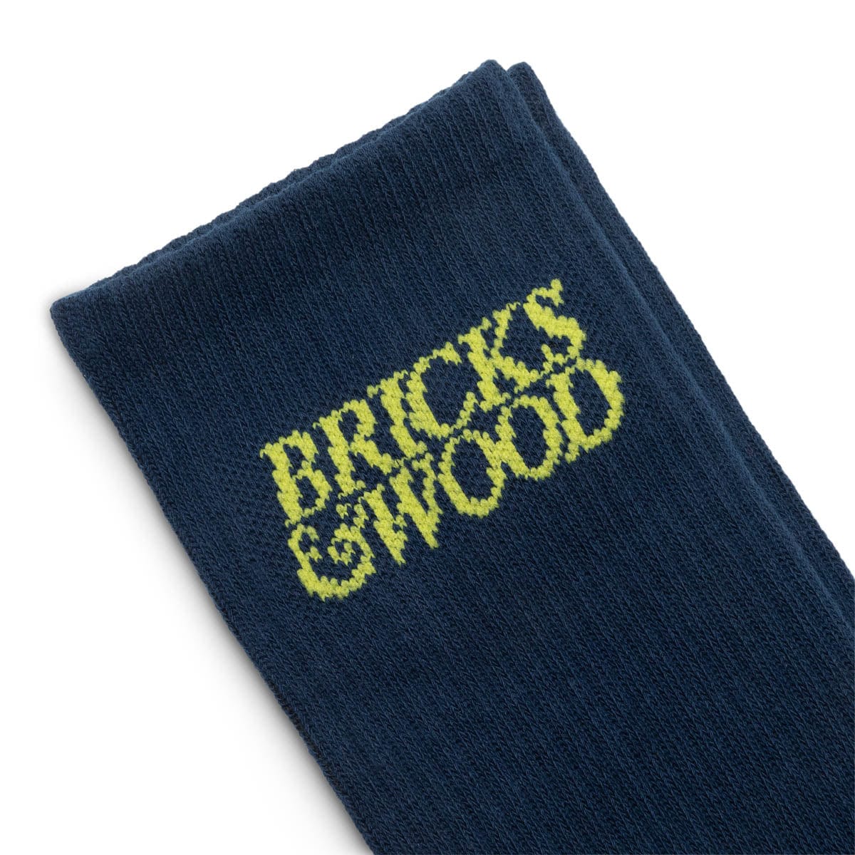 Bricks & Wood Socks NAVY / O/S LOGO SOCKS