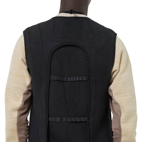 3D KNIT OPEN BACK VEST | Bodega