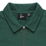 By Parra Outerwear BIRDFACE FRONT P HALF ZIP POLO SWEATSHIRT