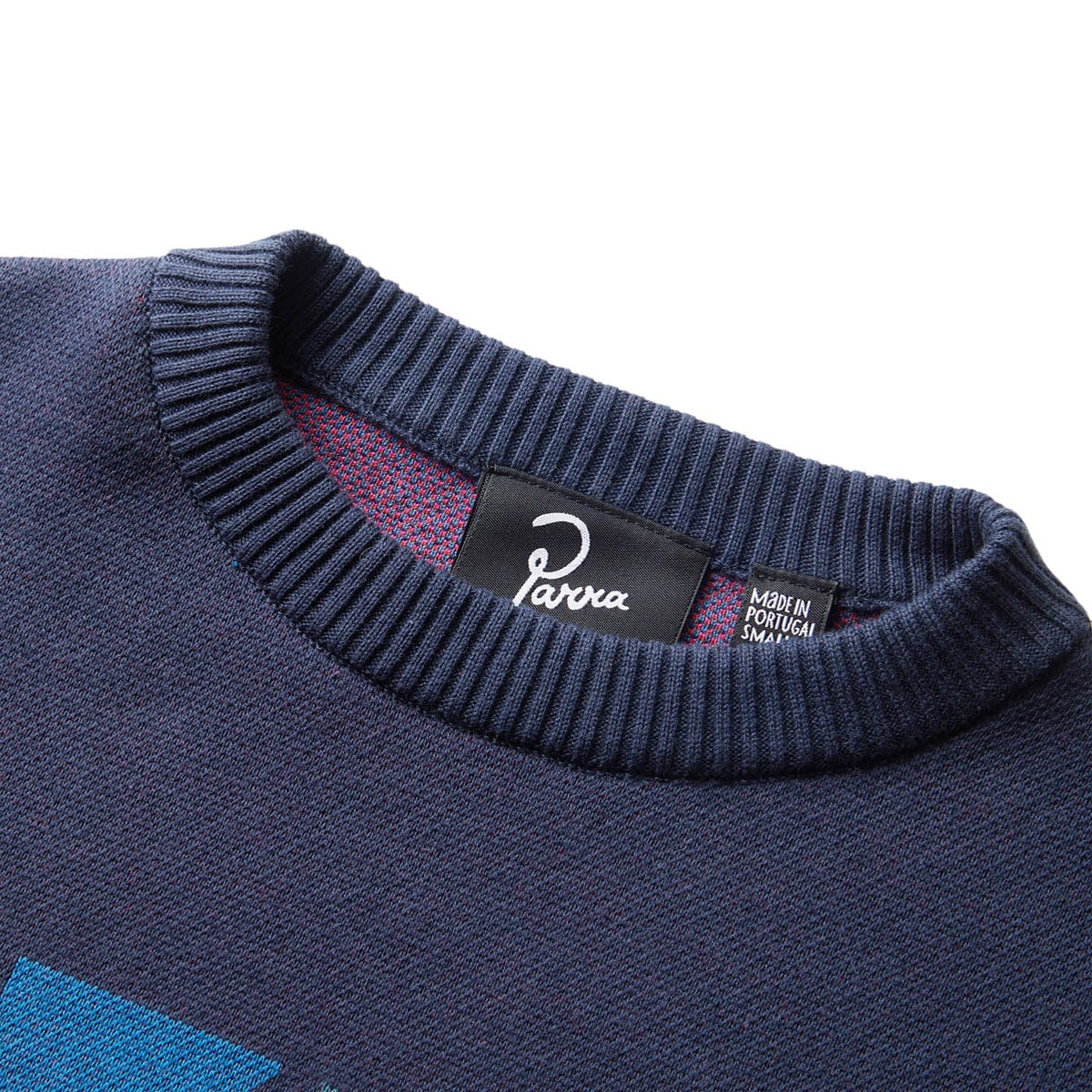 By Parra Knitwear BLOCKED LANDSCAPE KNITTED PULLOVER