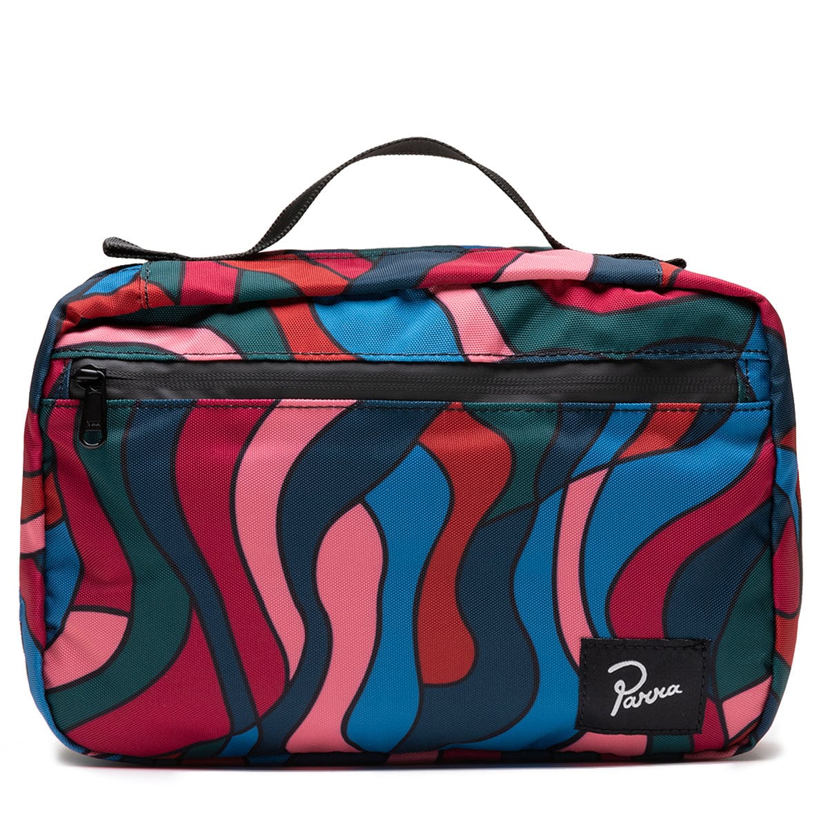 By Parra Bags MULTI / O/S DISTORTED WAVES TOILETRY BAG