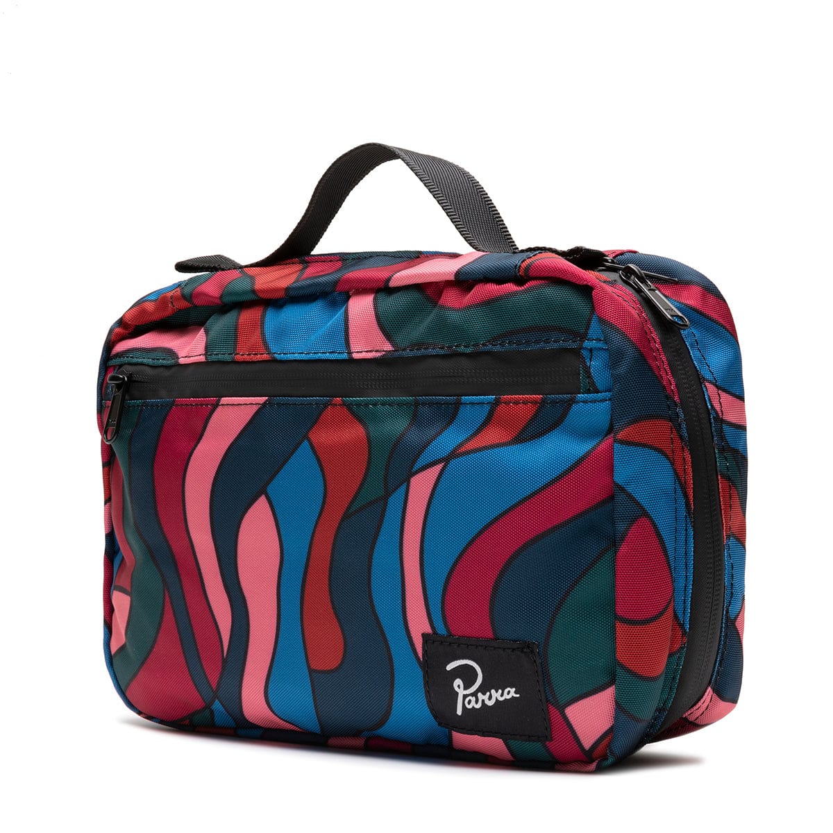 By Parra Bags MULTI / O/S DISTORTED WAVES TOILETRY BAG