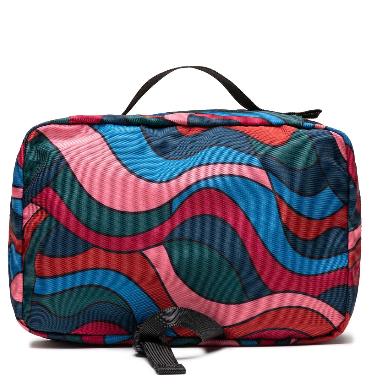 By Parra Bags MULTI / O/S DISTORTED WAVES TOILETRY BAG