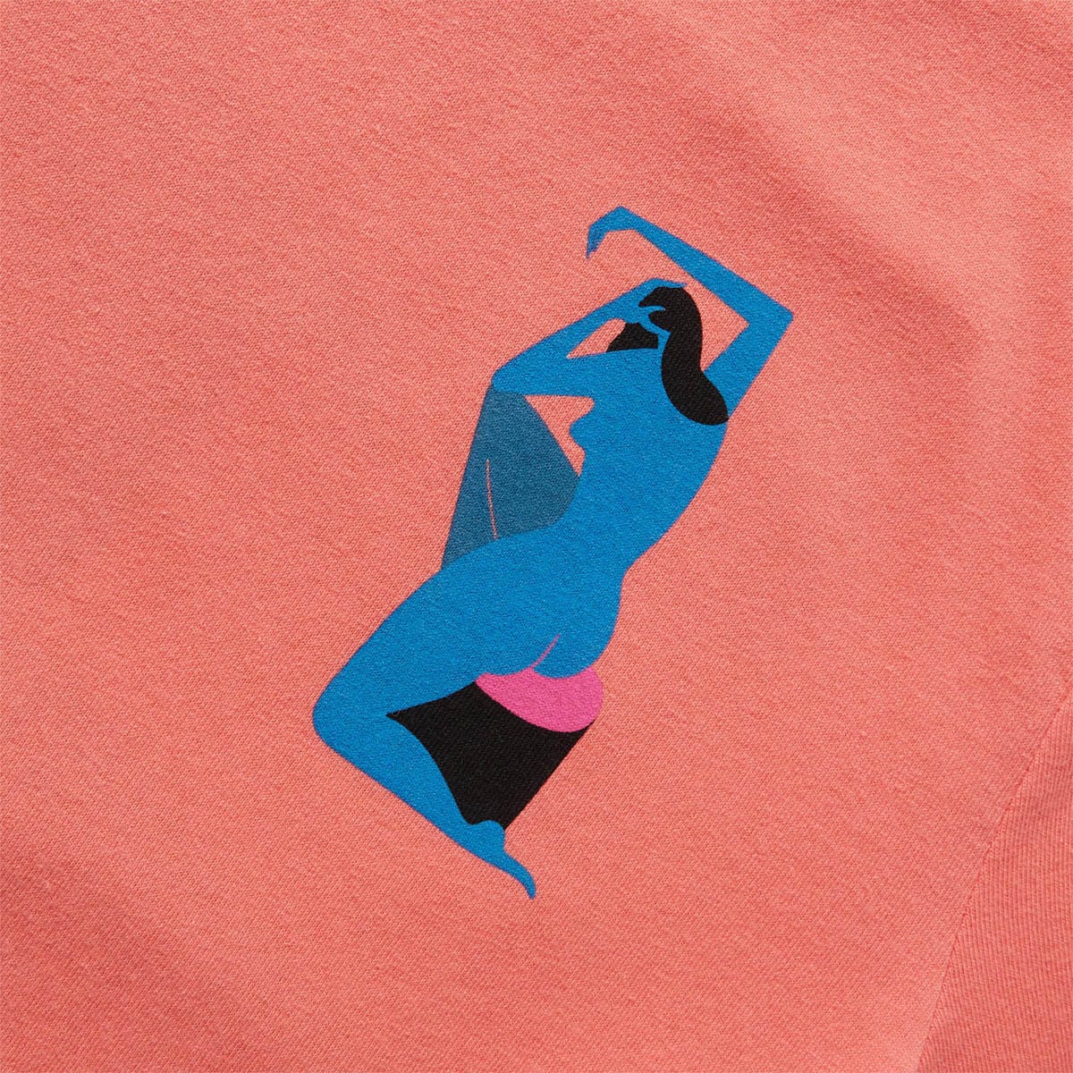 By Parra EMOTIONAL NEGLECT T-SHIRT FADED CORAL