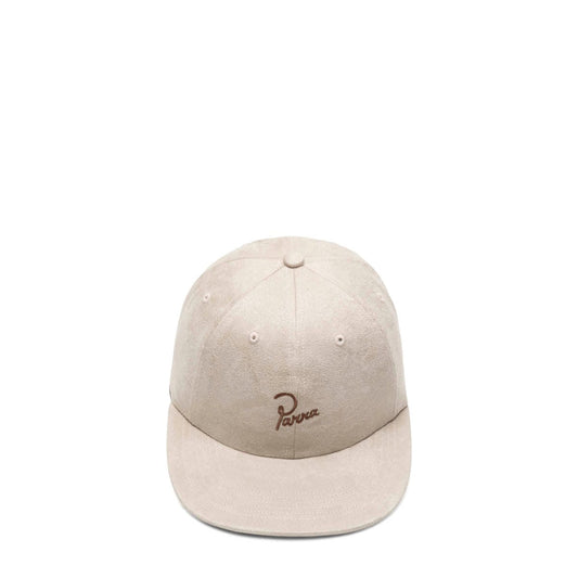 By Parra Headwear O/S / OFF WHITE FAUX LOGO 6 PANEL HAT