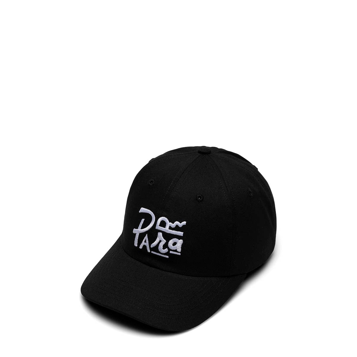 By Parra Headwear BLACK / O/S FONTED 6 PANEL HAT