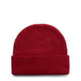 By Parra Headwear DARK RED / O/S MIRRORED FLAG LOGO BEANIE