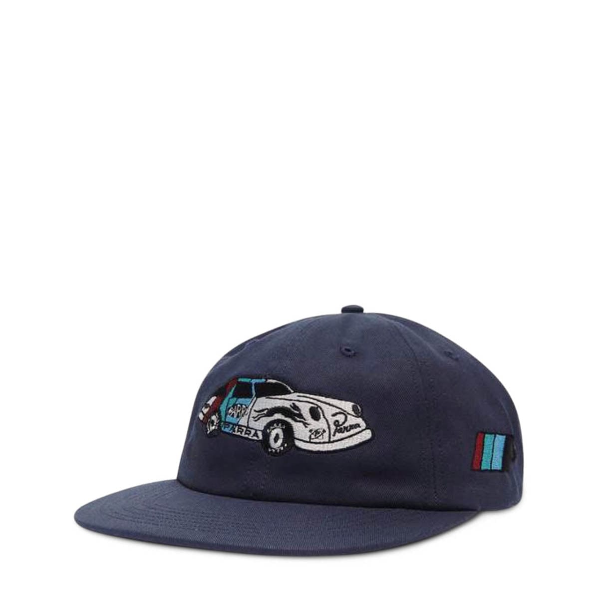 By Parra Headwear NAVY BLUE / O/S PARRA RACING TEAM 6 PANEL HAT