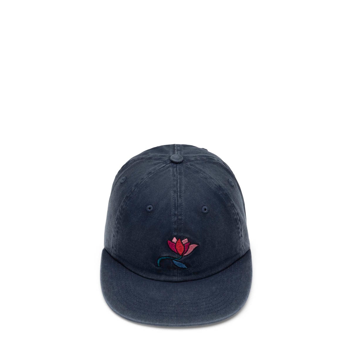 By Parra SECRET FLOWER 6 PANEL HAT NAVY BLUE