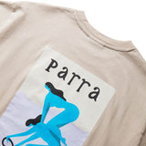 by Parra SPIRITS OF THE BEACH T-SHIRT MUSHROOM BROWN