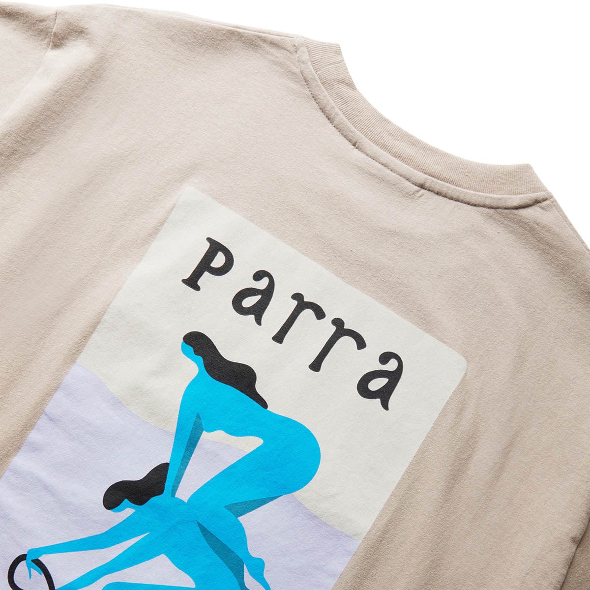 by Parra SPIRITS OF THE BEACH T-SHIRT MUSHROOM BROWN