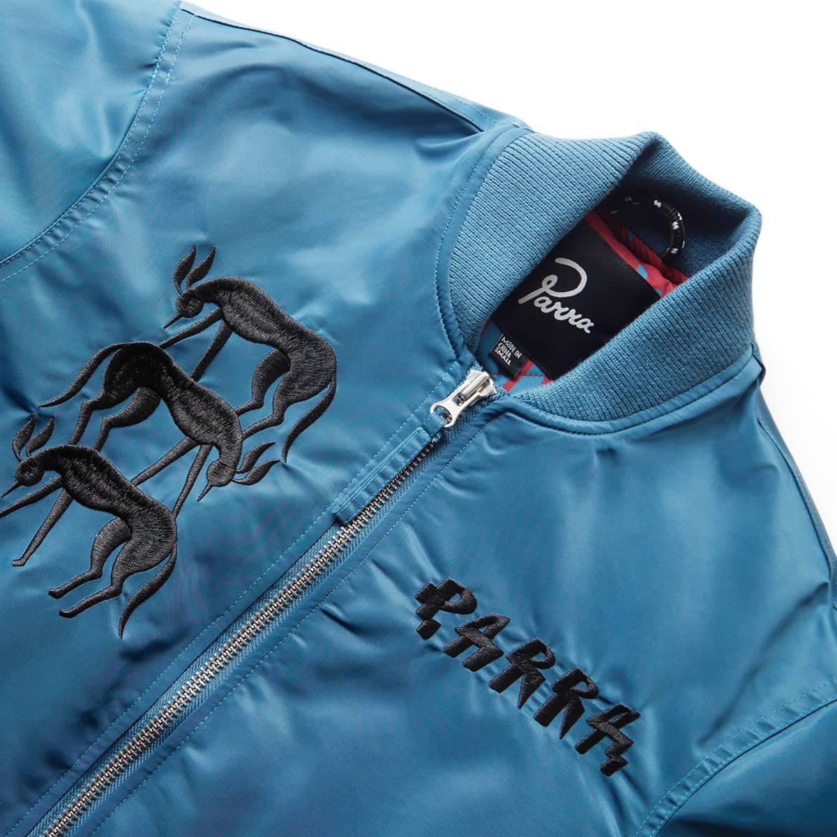 By Parra Outerwear STACKED PETS VARSITY JACKET