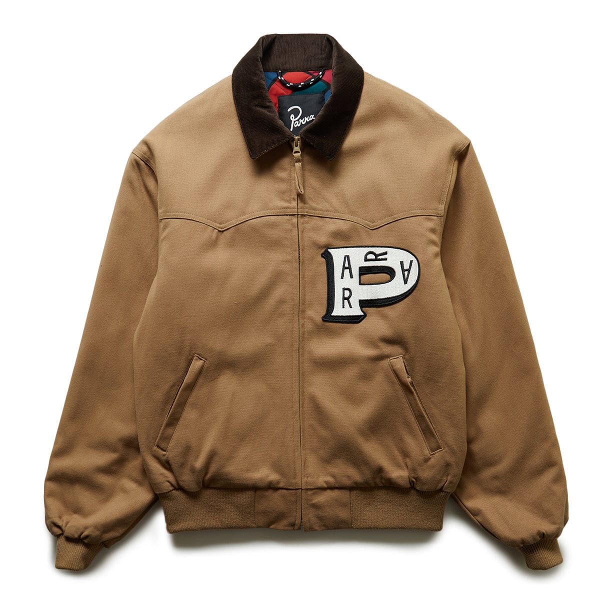 By Parra WORKED P JACKET SAND
