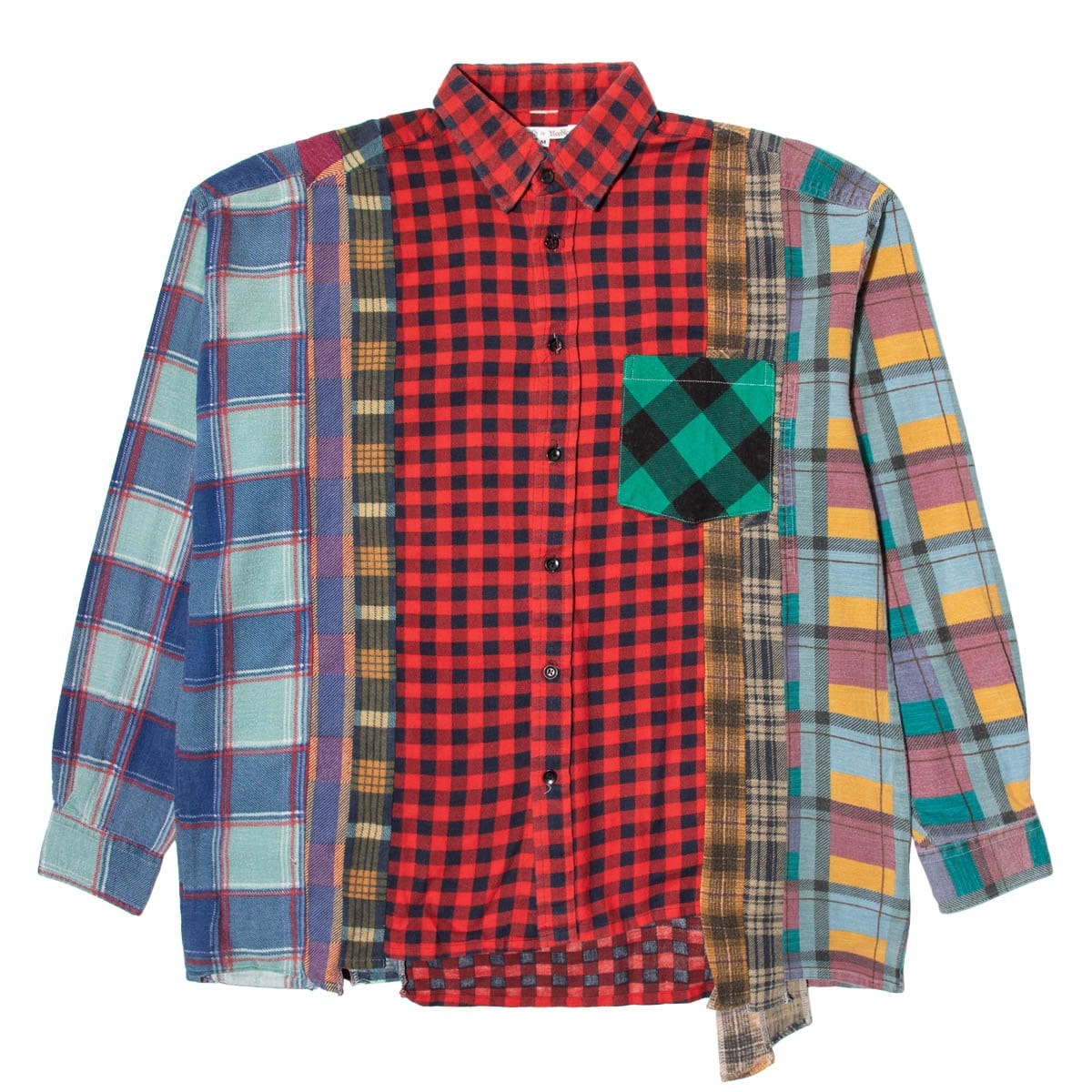 Needles Shirts ASSORTED / M 7 CUTS FLANNEL SHIRT SS21 38