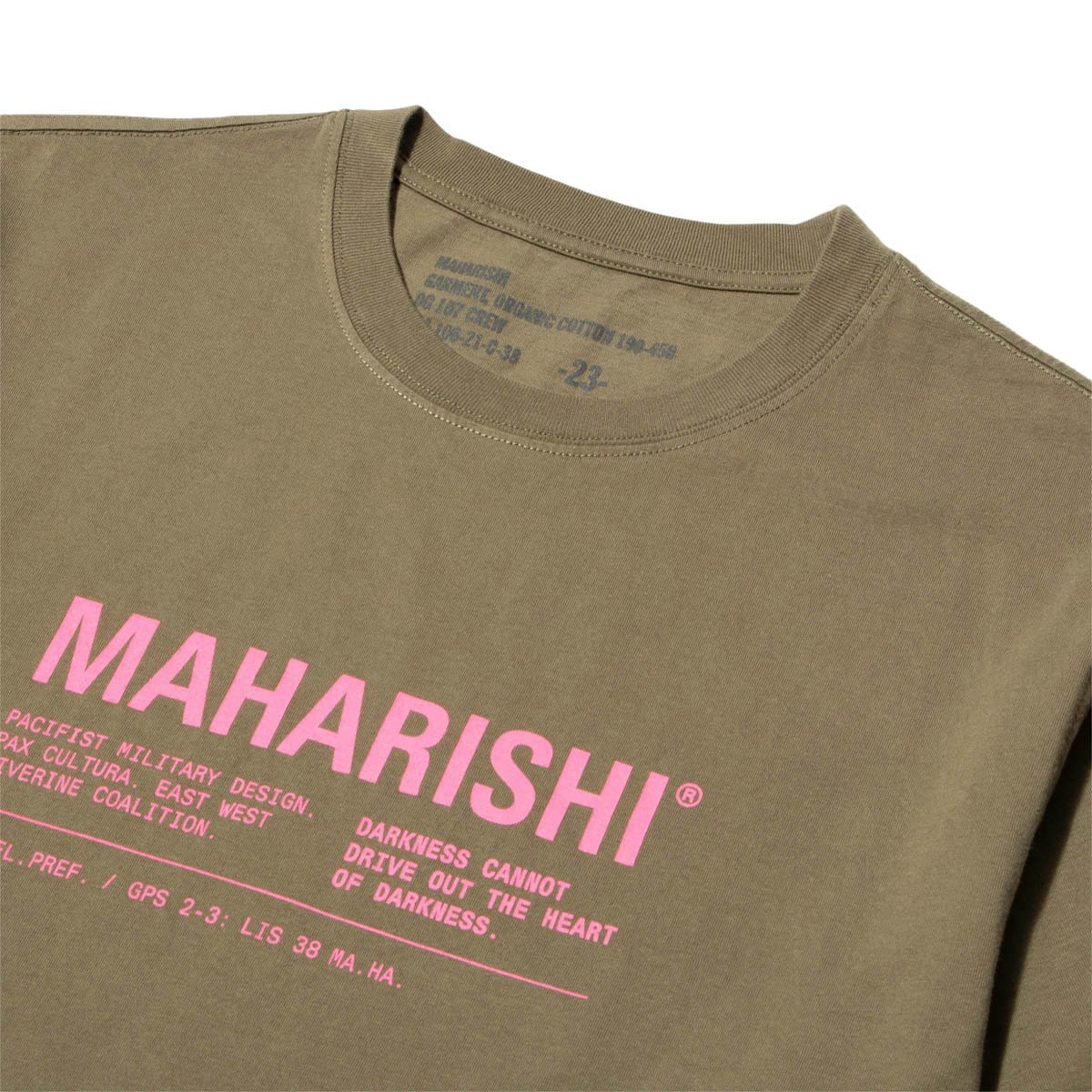 Maharishi T-Shirts MAHA MILTYPE21 T-SHIRT