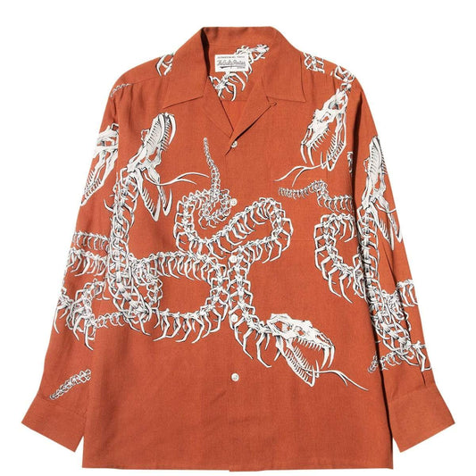 Wacko Maria Shirts HAWAIIAN SHIRT L/S ( TYPE-6 )