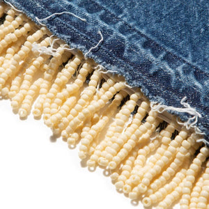 The Nerdys Bottoms FRINGE DENIM PANTS