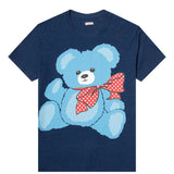 Kapital T-Shirts IDG JERSEY CREW T (BLUE BEAR)