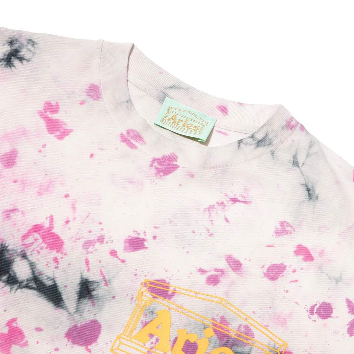 Aries T-Shirts TEMPLE SS TEE TIE DYE