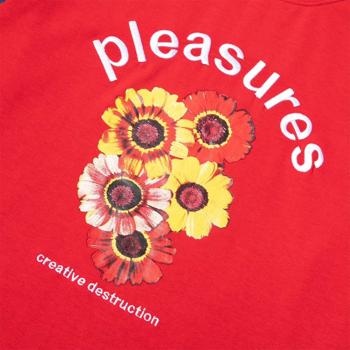 Pleasures T-Shirts DESTRUCTION HEAVY KNIT SS TEE