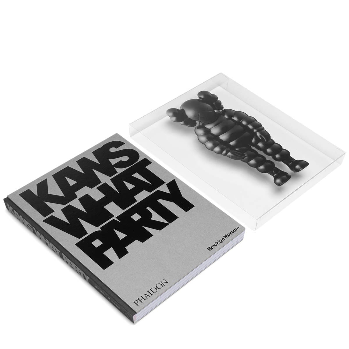 KAWS: WHAT PARTY (BLACK HARDCOVER)