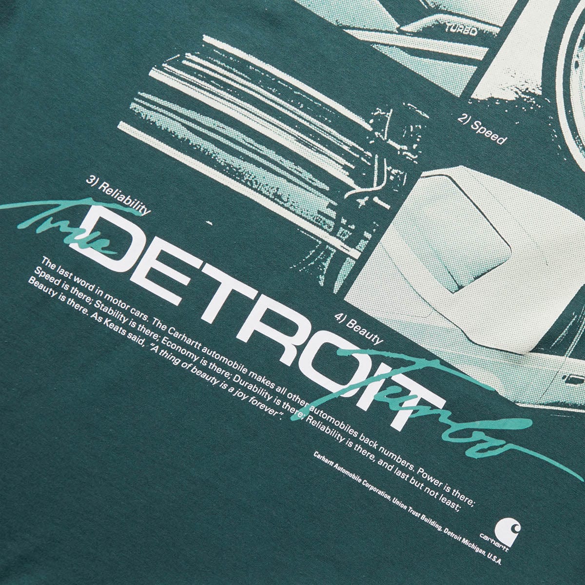 Carhartt WIP T-Shirts DETROIT TURBO L/S T-SHIRT