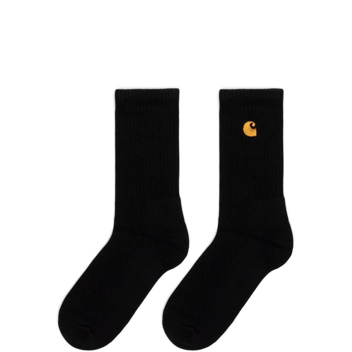 Carhartt WIP Socks BLACK/GOLD / O/S CHASE SOCKS