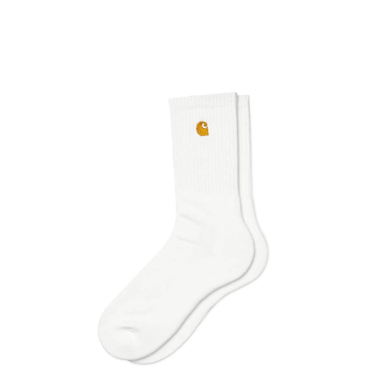 Carhartt WIP Socks WHITE/GOLD / O/S CHASE SOCKS