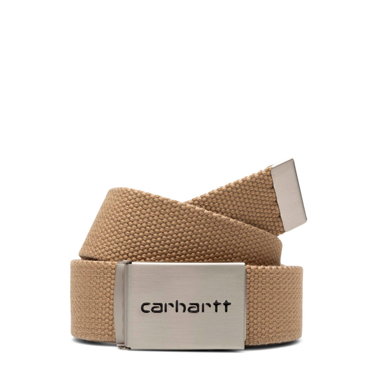 Carhartt WIP Belts DUSTY H BROWN / O/S CLIP BELT CHROME