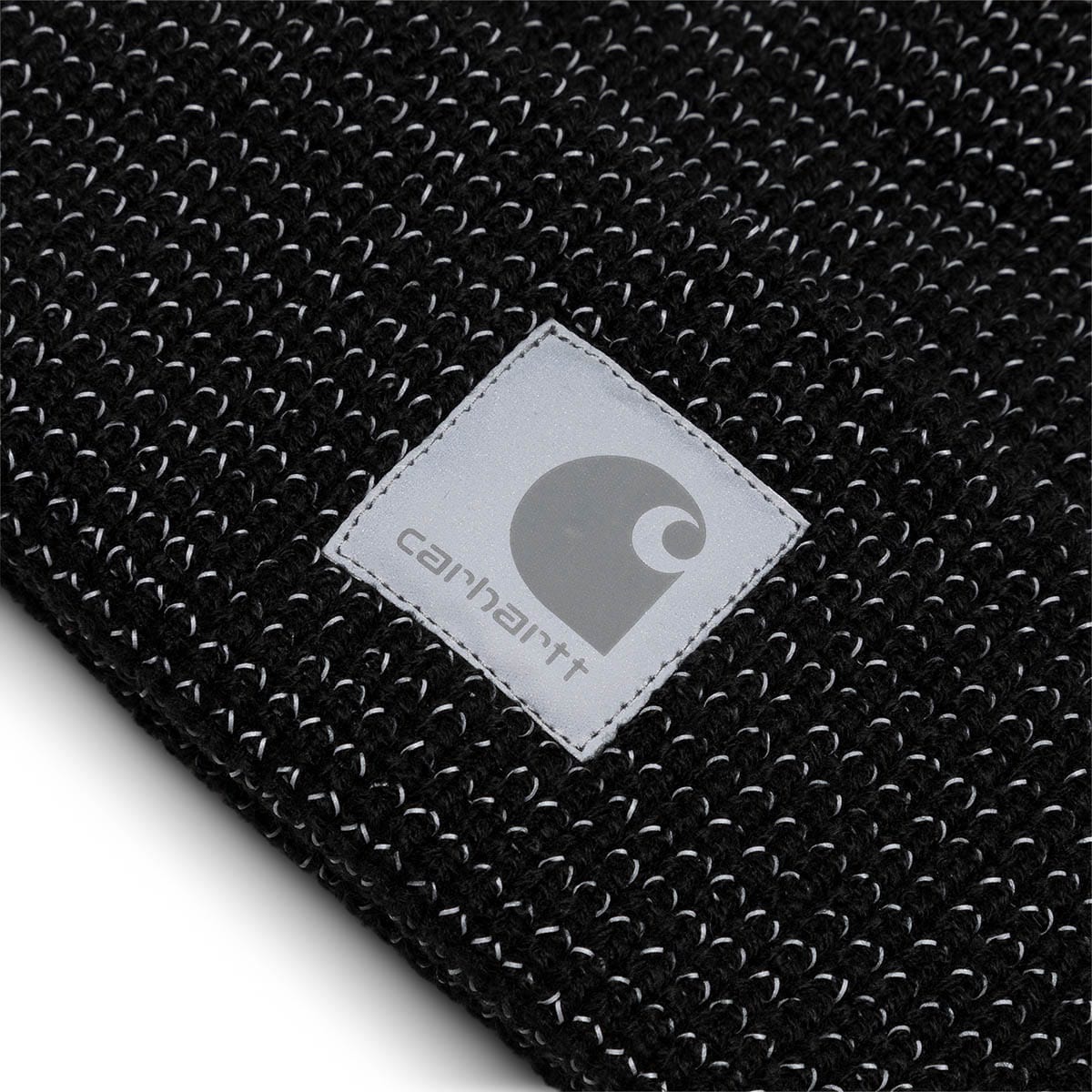 Carhartt WIP Headwear BLACK/ REFLECTIVE GREY / O/S SHAWN BEANIE