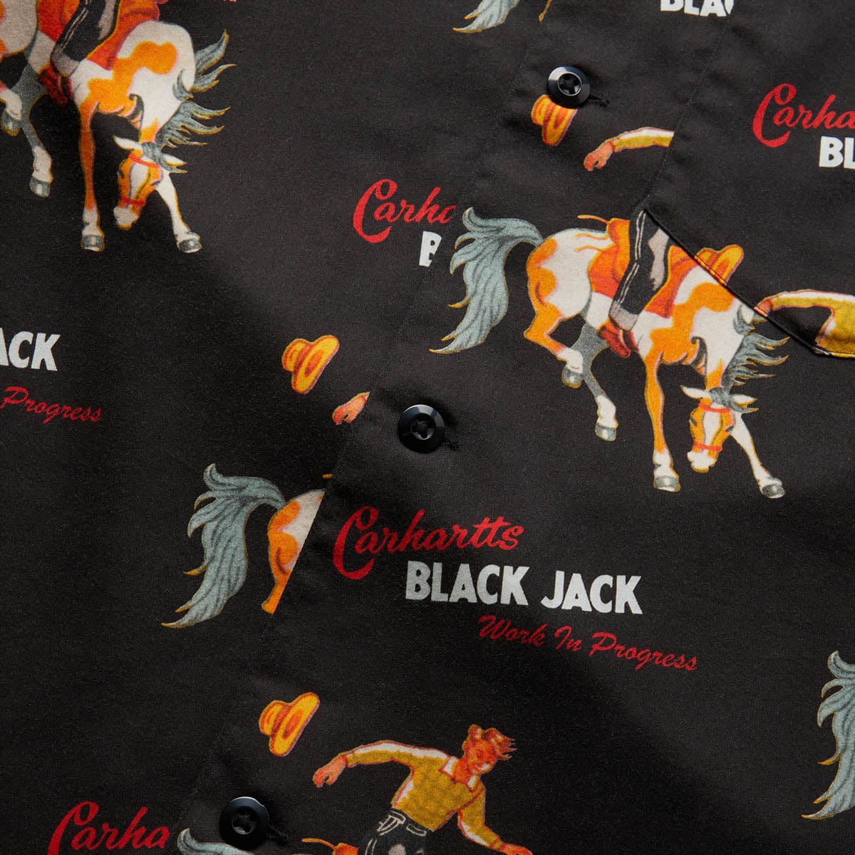 Carhartt WIP Shirts BLACK JACK SHIRT
