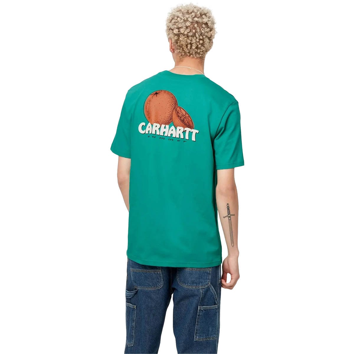 Carhartt WIP Mens Short Sleeve Graphic Juice T Shirt Black