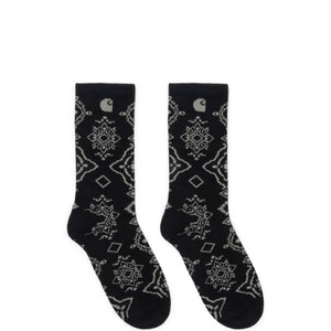 Bodega Store Socks VERSE JACQUARD/BLACK / O/S VERSE SOCKS