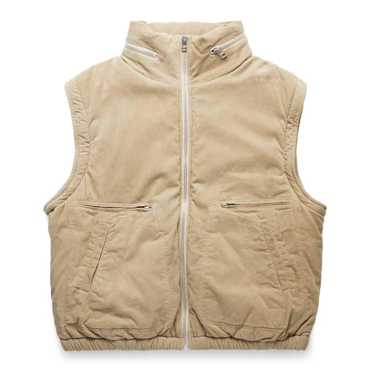 DETACH SLEEVE CORD BOMBER JACKET BEIGE | Bodega