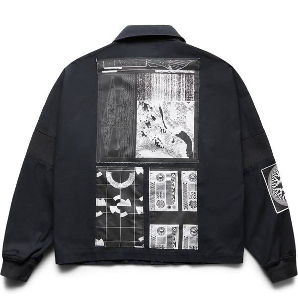 OVERDYE KL PATCH JACKET BLACK | Bodega