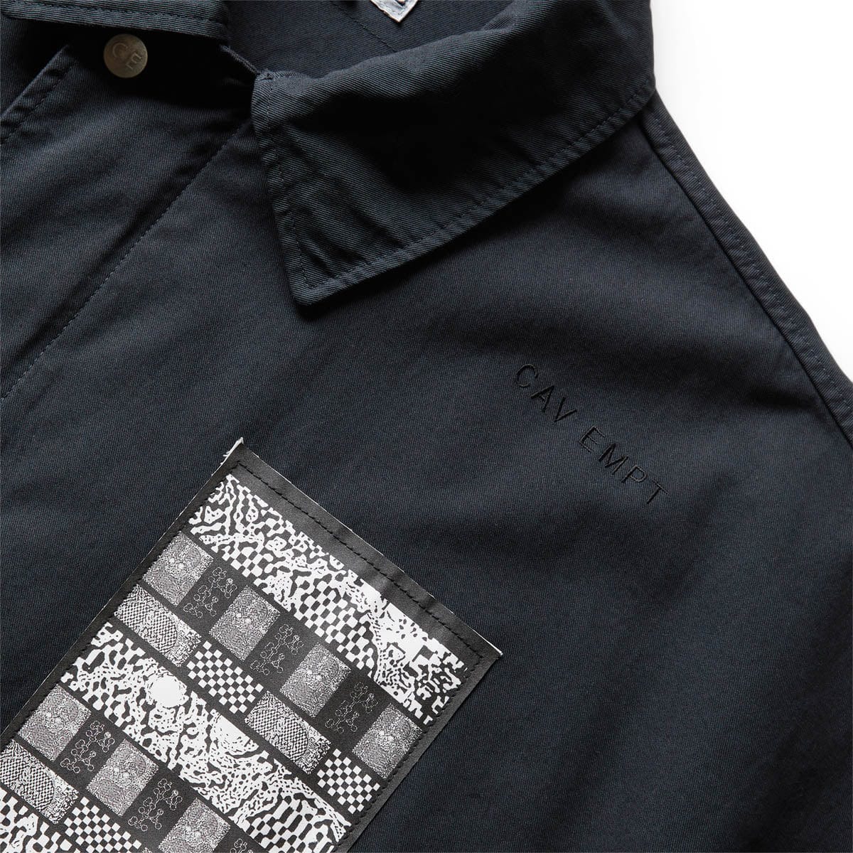 OVERDYE KL PATCH JACKET BLACK | Bodega